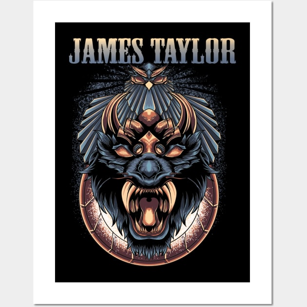 JAMES TAYLOR BAND Wall Art by Bronze Archer